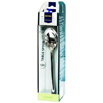Ложка Metro Professional Scandic столовая 12шт - купить, цены на METRO - фото 1
