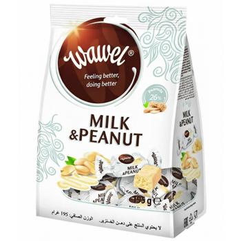 Конфеты Wawel с арахисом в белом шоколаде 195г - купить, цены на КОСМОС - фото 1