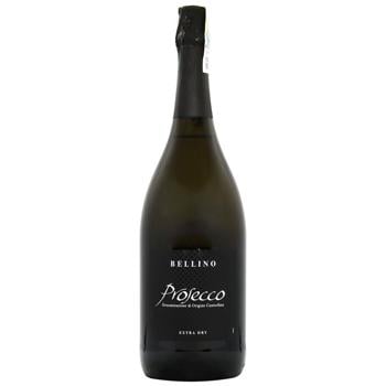 Вино ігристе Bellino Prosecco Spumante біле сухе 10,5% 1,5л - купити, ціни на AlcoHub - фото 1