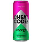 Cheat Code Charge Energy Drink with Cherry Flavor 0.33l