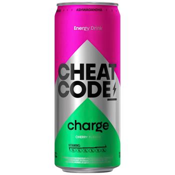 Cheat Code Charge Energy Drink with Cherry Flavor 0.33l - buy, prices for EKO Market - photo 1