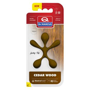 Dr. Marcus Lucky Top Air Freshener With Cedar Wood Aroma For Cars - buy, prices for COSMOS - photo 1