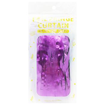 Шторка-занавес декоративная фольгированная 34359-14 - купить, цены на Чудо Маркет - фото 1