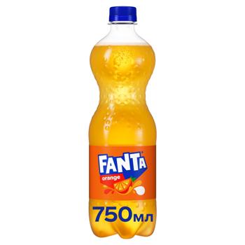 Напиток газированный Fanta Апельсин 0,75л - купить, цены на ЕКО Маркет - фото 1