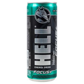 Hell Focus with mango and orange taste non-alcoholic energy drink 250ml - buy, prices for - photo 2