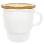 Cup with Bamboo Lid 14.5cm 400ml