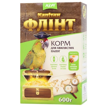Корм ​​Лорі Флінт для хвилястих папуг 500г - купити, ціни на Чудо Маркет - фото 1