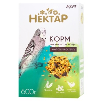 Корм Лори Нектар для волнистых попугаев фруктовый коктейль 500г - купить, цены на - фото 1