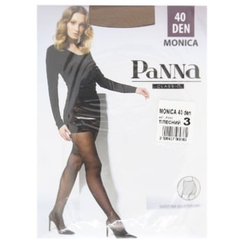 Колготы Panna Monica 40 женские телесные р.3 - купить, цены на МегаМаркет - фото 1