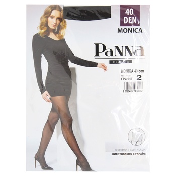 Колготи Panna Monica Grafite 40 жіночі р.2 - купити, ціни на ULTRAMARKET - фото 1