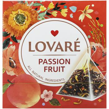 Чай черный Lovare Passion Fruit 15шт*2г - купить, цены на Auchan - фото 2