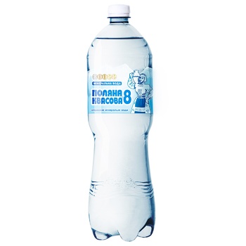 Poliana Kvasova 8 Medicinal Table Highly Carbonated Mineral Water 1.5l - buy, prices for NOVUS - photo 1