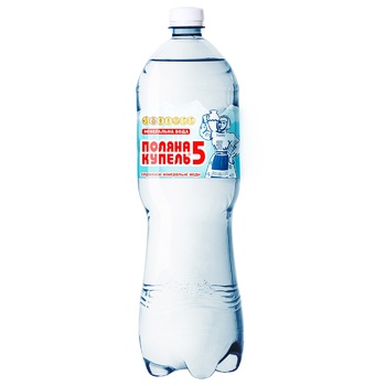 Poliana Kupel 5 Strongly Carbonated Mineral Water 1.5l - buy, prices for Auchan - photo 1