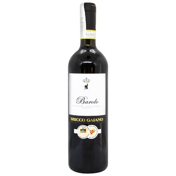 Bricco Gaiano Barolo DOCG Red Dry Wine 14% 0.75l - buy, prices for - photo 1