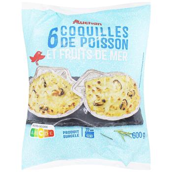 Морепродукты Auchan в соусе 600г