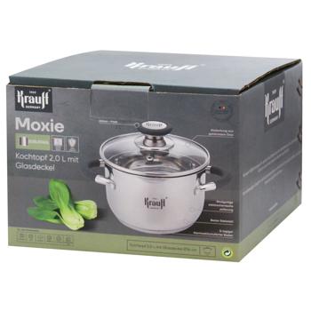 Каструля Krauff зі скляною кришкою 16см 2л