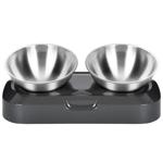 Lapka миски металеві для собак 2 х 480 мл - сірий