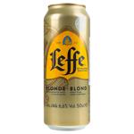 Пиво Leffe Blonde светлое 6,6% 0,5л