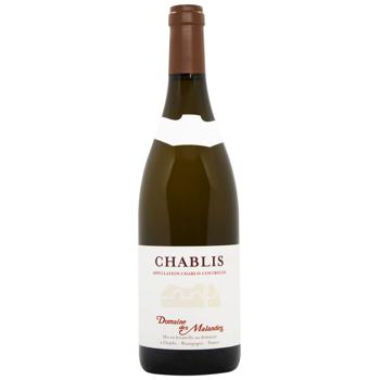 Вино Chablis AOC 2022 сухое белое 12,5% 0,75л