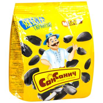 Насіння соняшника Сан Санич смажене 100г - купити, ціни на КОСМОС - фото 2