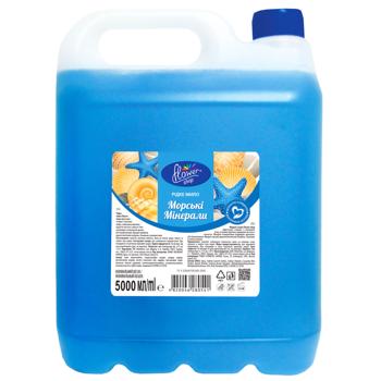 Мыло жидкое Flower Shop морские минералы 5л - купить, цены на ULTRAMARKET - фото 1