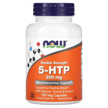 5-гидрокситриптофан Now Foods 5-НТР 120 капсул