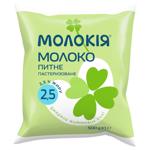 Молоко Молокія 2,5% 500г