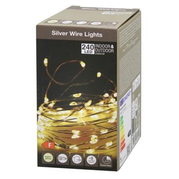 Koopman Warm White Outdoor Electric Garland 27m - buy, prices for - photo 1