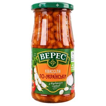 Квасоля Верес по-українськи 465г - купити, ціни на КОСМОС - фото 1
