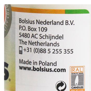 Bolsius Pillar Candle 120x60mm in assortment - buy, prices for - photo 5