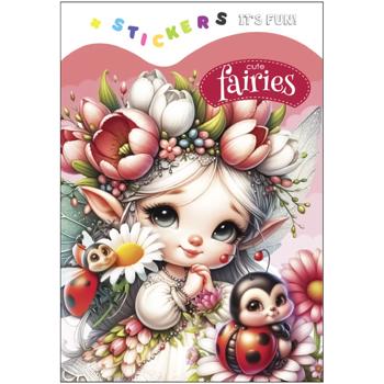Colouring Book with Stickers on Clip in assortment - buy, prices for - photo 3
