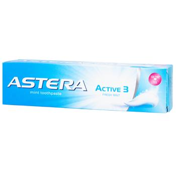Зуб. паста ASTERA ACTIVE 110 г Active 3 И297 (Болгарія) - купити, ціни на КОСМОС - фото 2
