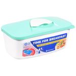 Tiraplast Time For Breakfast Mint Food Сontainer 500ml