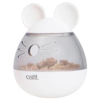 Catit Pixi Mouse Toy for Cats with Treat Dispenser 8x10cm