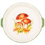 Блюдо Bona Di Лісова поляна керамічне 28х25,5х3,7см