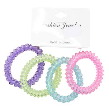 Резинки-пружинки для волос 4шт 3127-12 - купить, цены на Таврия В - фото 1