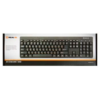 Real-El Standard Keyboard 502 - buy, prices for Auchan - photo 2