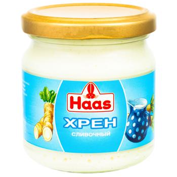 Хрен Haas сливочный 190г
