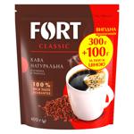 Кофе Fort натуральный растворимый в гранулах 400г