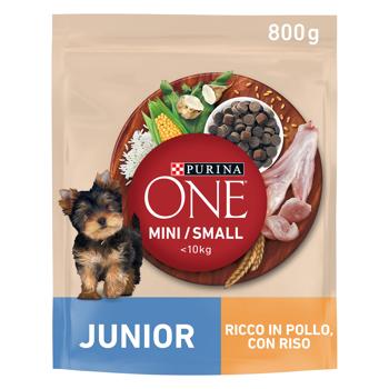 Purina One Junior Dry Food with Chicken and Rice for Puppies of Small Breeds 800g - buy, prices for MasterZoo - photo 5