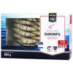 Metro Chef Frozen Black Tiger Shrimps 16/20 800g