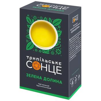 Trypilske Sontse Green Valley Green Tea 80g - buy, prices for Auchan - photo 1