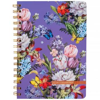 Axent Secret Olga Selyshcheva A5 Checkered Notebook 80 Sheets