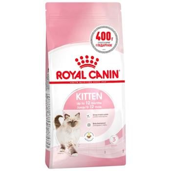 Сухий корм для кошенят Royal Canin Kitten 1,6 кг + 400 г - домашня птиця - купити, ціни на MasterZoo - фото 1