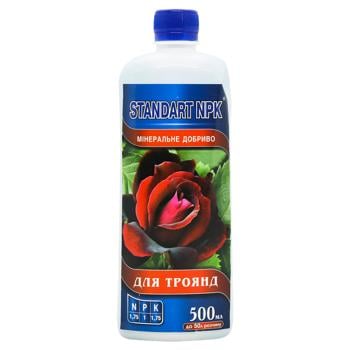 Standart NPK Liquid Fertilizer For Roses 0.5l - buy, prices for - photo 1