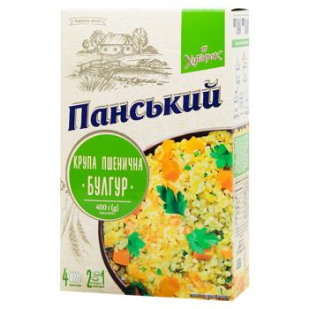 Khutorok Panskyi Bulgur Groats 400g - buy, prices for EKO Market - photo 1