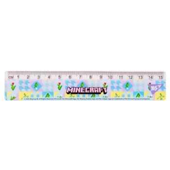 Yes Minecraft Spring Ruler 15cm Light Blue - buy, prices for NOVUS - photo 1