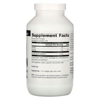 Source Naturals Lecithin 1200mg 200 capsules - buy, prices for Biotus - photo 2