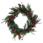 Christmas Wreath with Cones 45cm