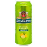 Пиво Feldschlosschen Radler зі смаком лимона ж/б 0% 0.5л